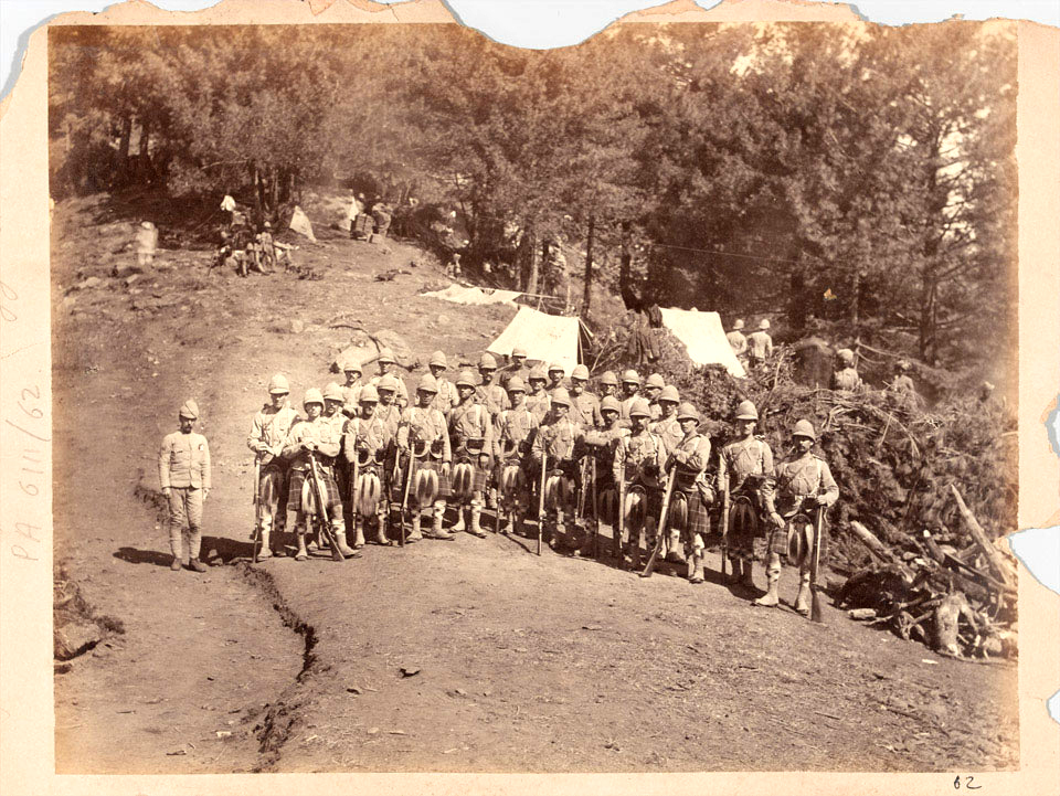 Photo of photos/William C S McLennan Black Mt Exp (Hazara) 1888 img111069 www_nam_ac_uk